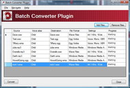 Batch Converter Plug-In for MorphVOX Pro screenshot